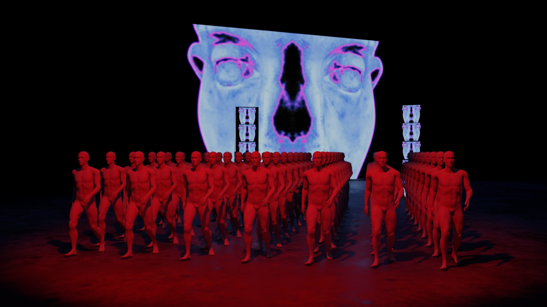 rhythm, Dominik Geis, 2025, 3D Videoanimation, 16:9, HD, Sound, 20:10 Min., 2025